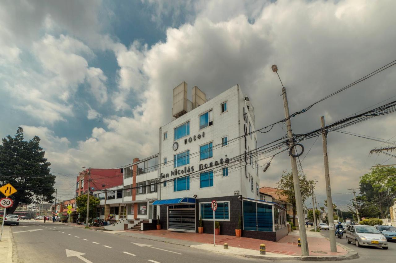 Hotel San Nicolas โบโกตา ภายนอก รูปภาพ